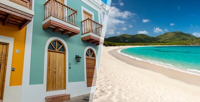 San Juan and Tortola