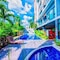 Tree Boutique Resort - map